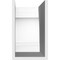 Ekena Millwork Standard Pescadero Architectural Grade PVC Rafter Tail, 6"W X 10"H X 36"L RFTP06X10X36PEC - alternate 4